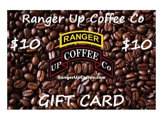 Ranger Up Coffee Gift Card