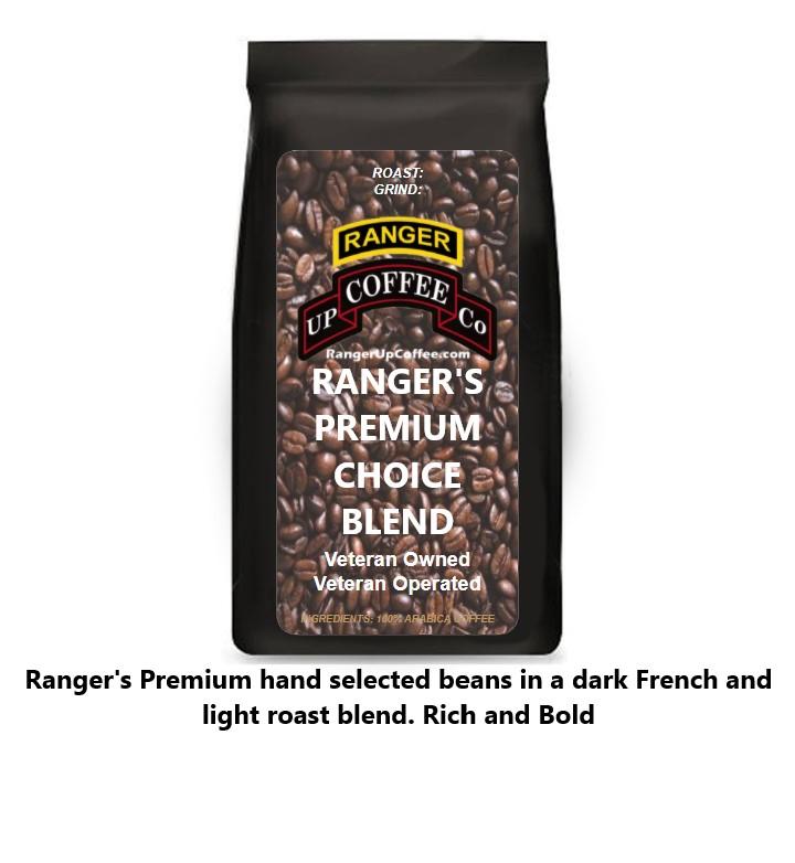 Ranger's Premium Choice Blend Coffee Ranger Up Coffee