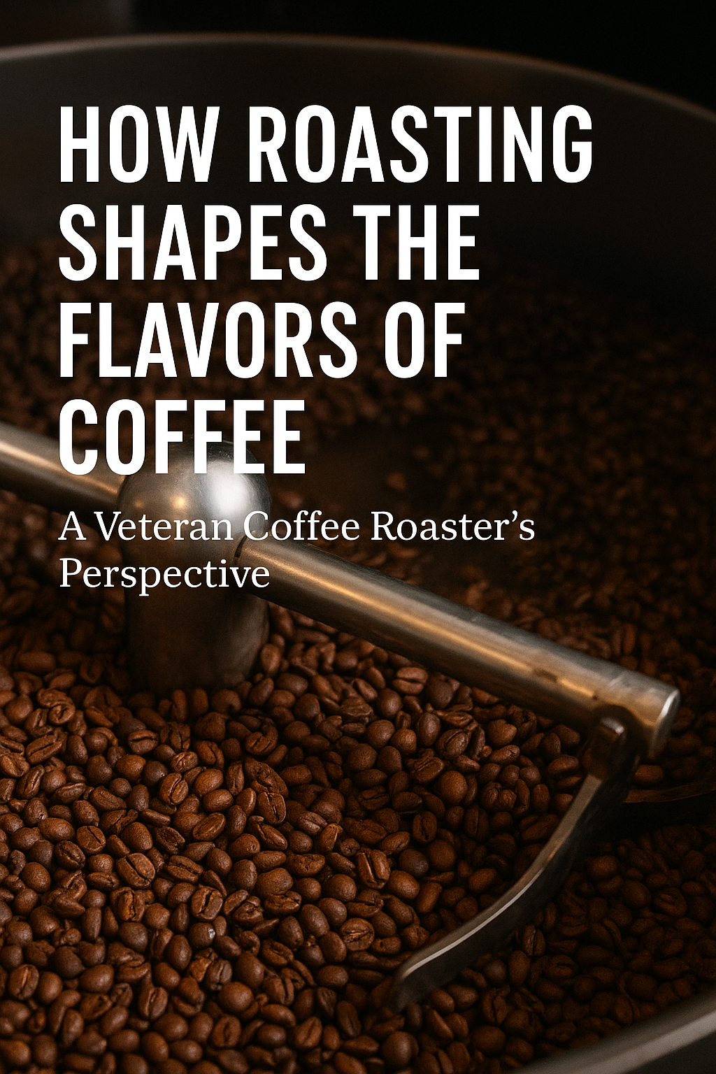 Image of coffee beans roasted by a Veteran Coffee Roaster