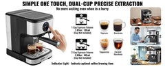 15 Bar Coffee and Espresso Maker - Ranger Up Coffee