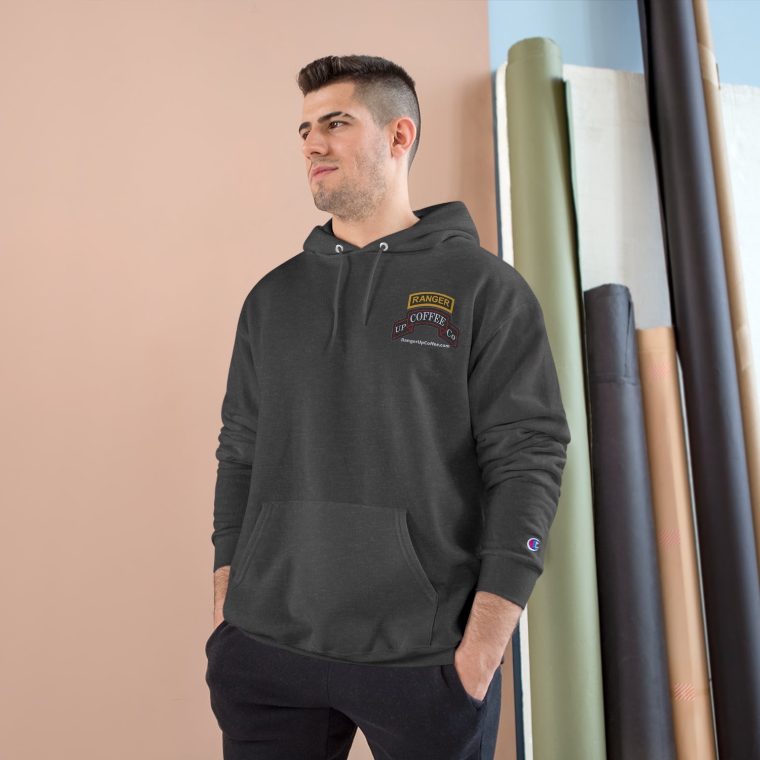 Ranger Up Coffee Logo Hoodie