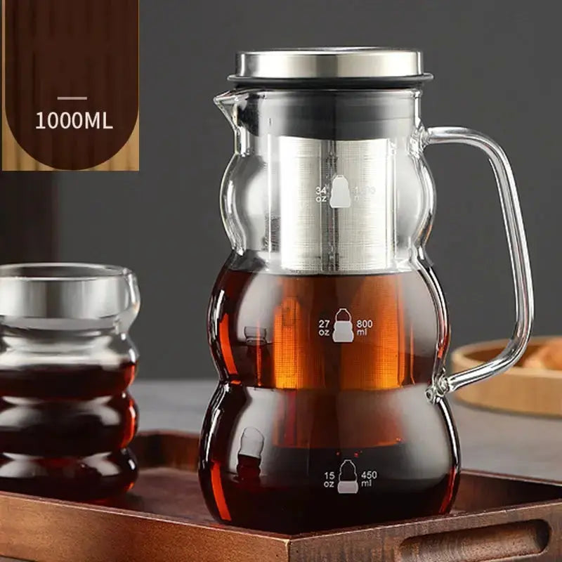 Cold Brew Iced Coffee Maker Airtight  Infuser