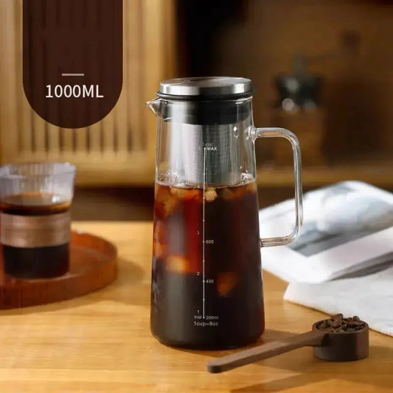 Cold Brew Iced Coffee Maker Airtight  Infuser