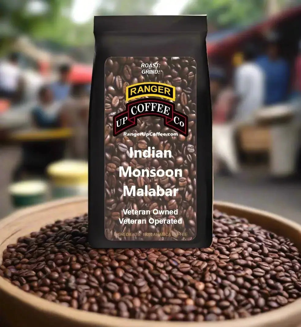 Indian Monsoon Malabar Coffee Ranger Up Coffee