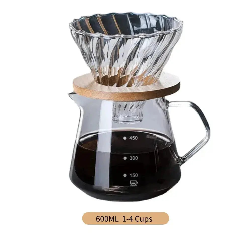 Pour Over Coffee Maker Set