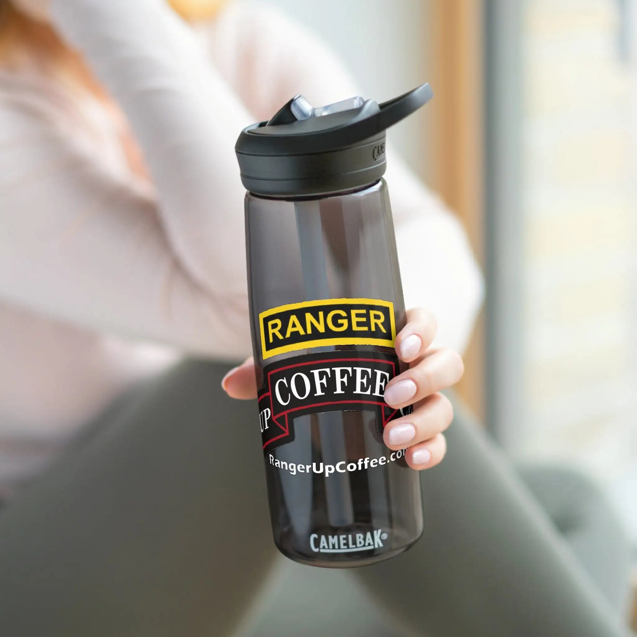 Ranger Up Coffee CamelBak Eddy&reg;  Water Bottle, 20oz\25oz Ranger Up Coffee