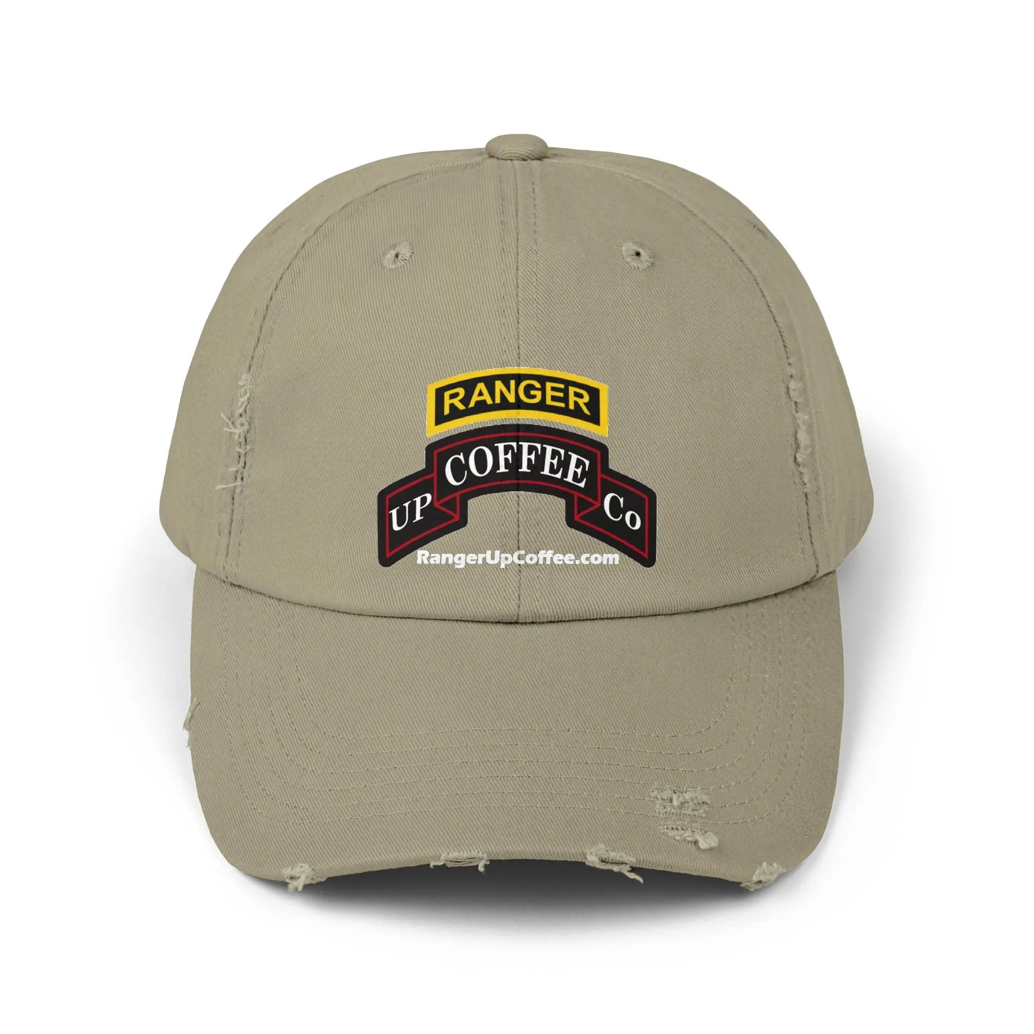 Ranger Up Coffee  Distressed Cap