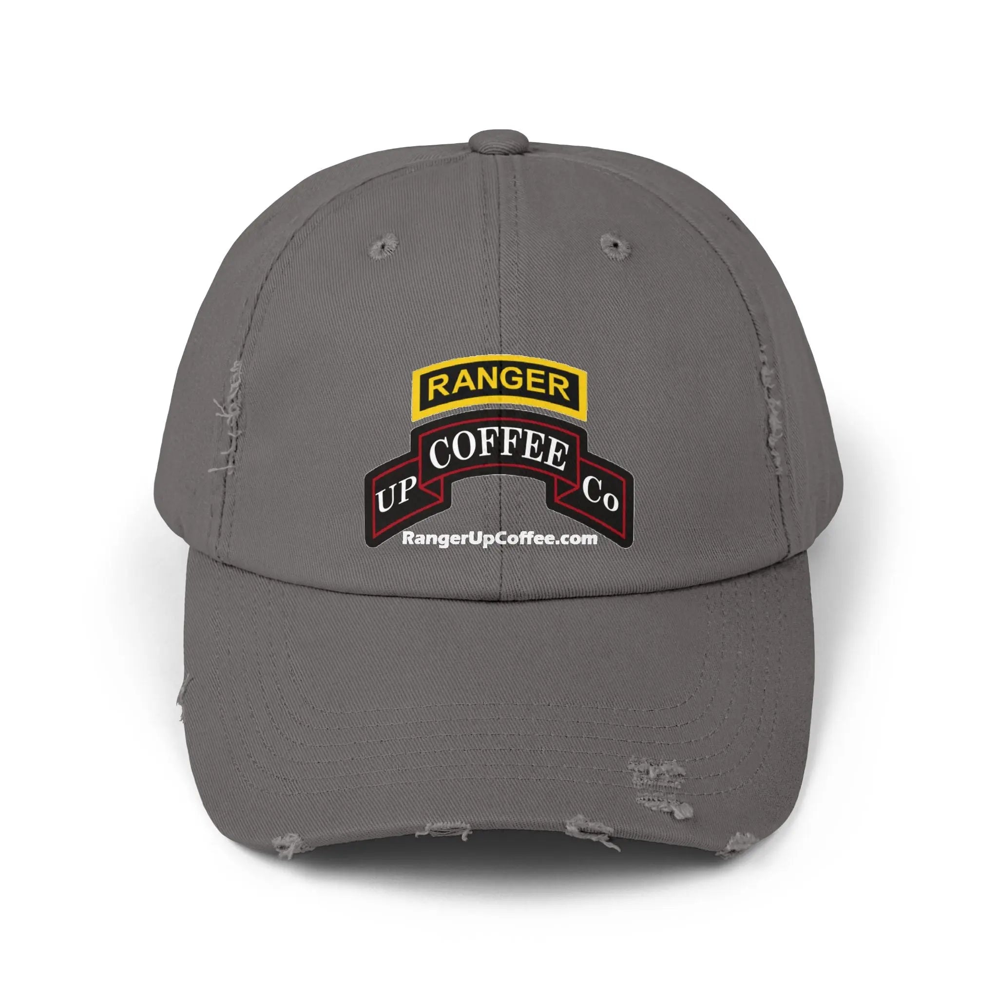 Ranger Up Coffee  Distressed Cap