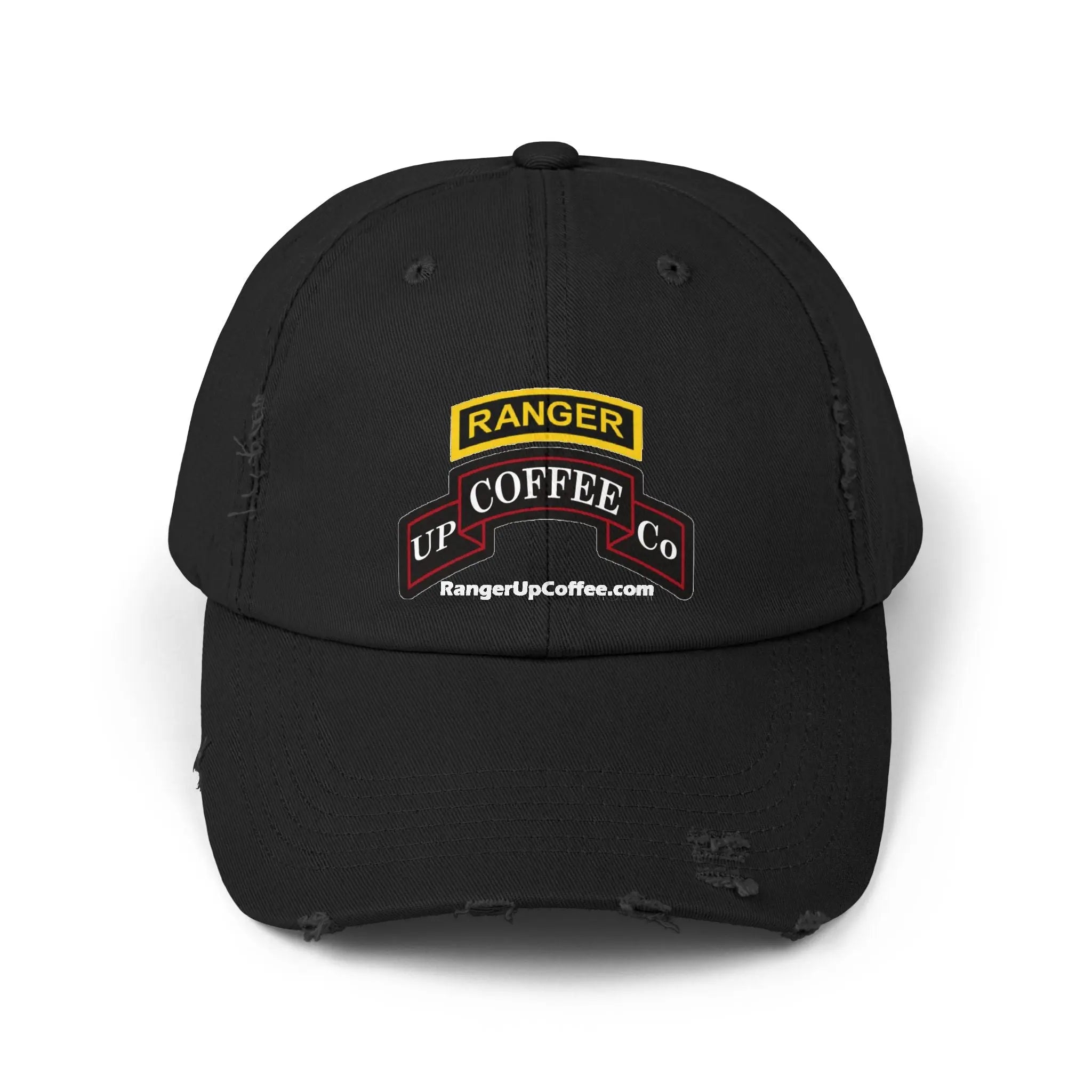 Ranger Up Coffee  Distressed Cap