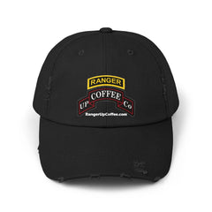 Ranger Up Coffee Distressed Cap - Ranger Up Coffee