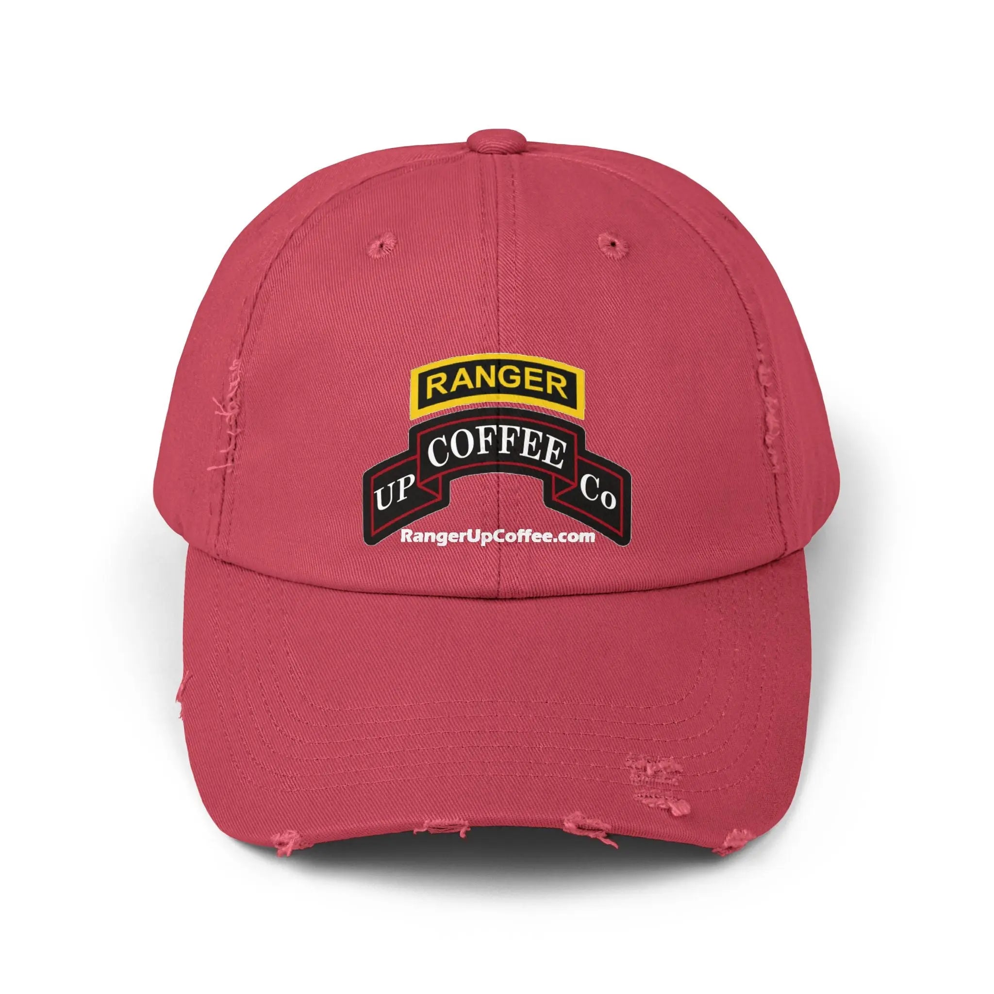 Ranger Up Coffee  Distressed Cap