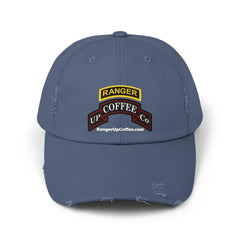 Ranger Up Coffee Distressed Cap - Ranger Up Coffee