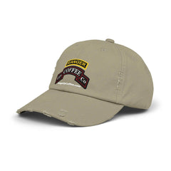 Ranger Up Coffee Distressed Cap - Ranger Up Coffee