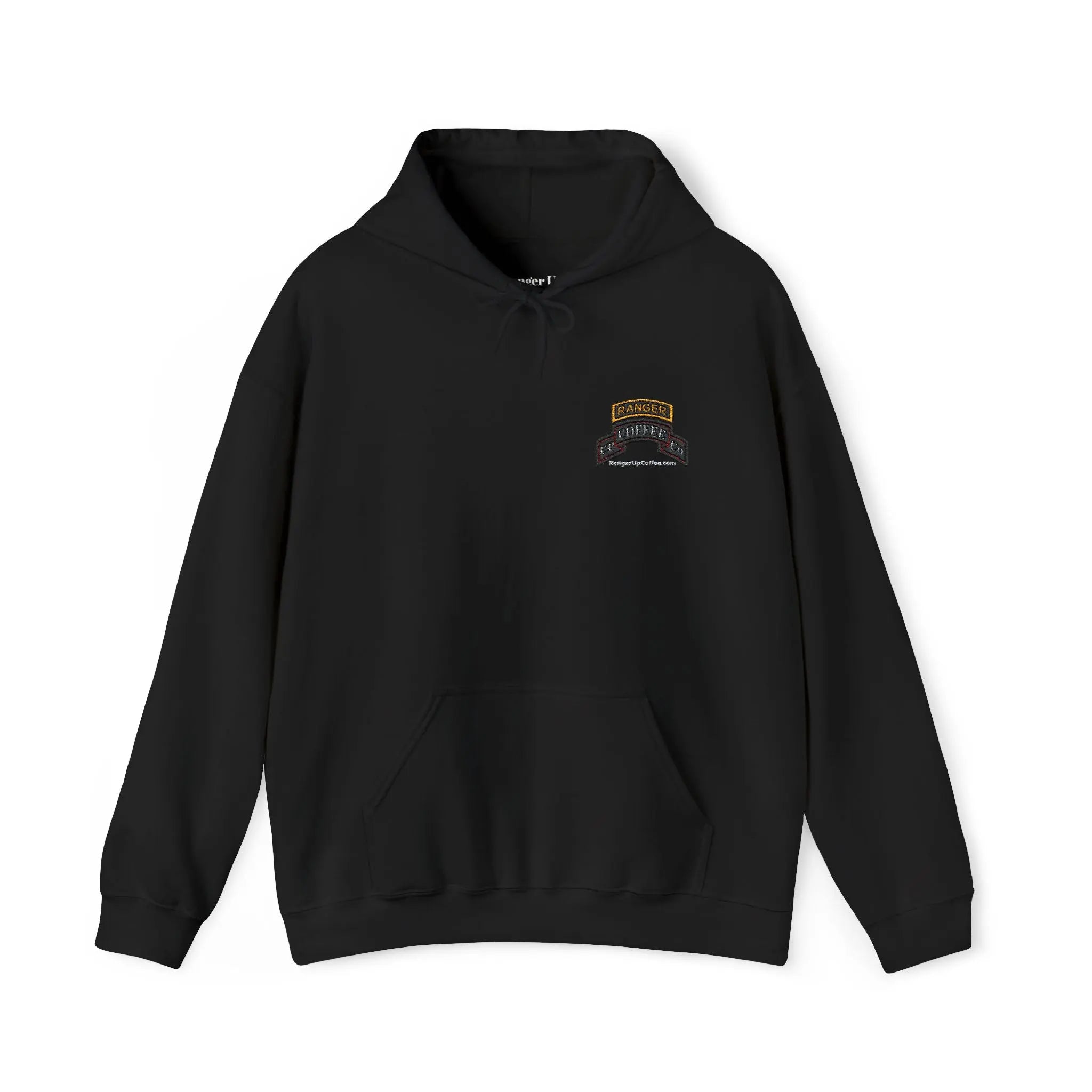 Ranger Up Coffee Embroidered Logo Hoodie