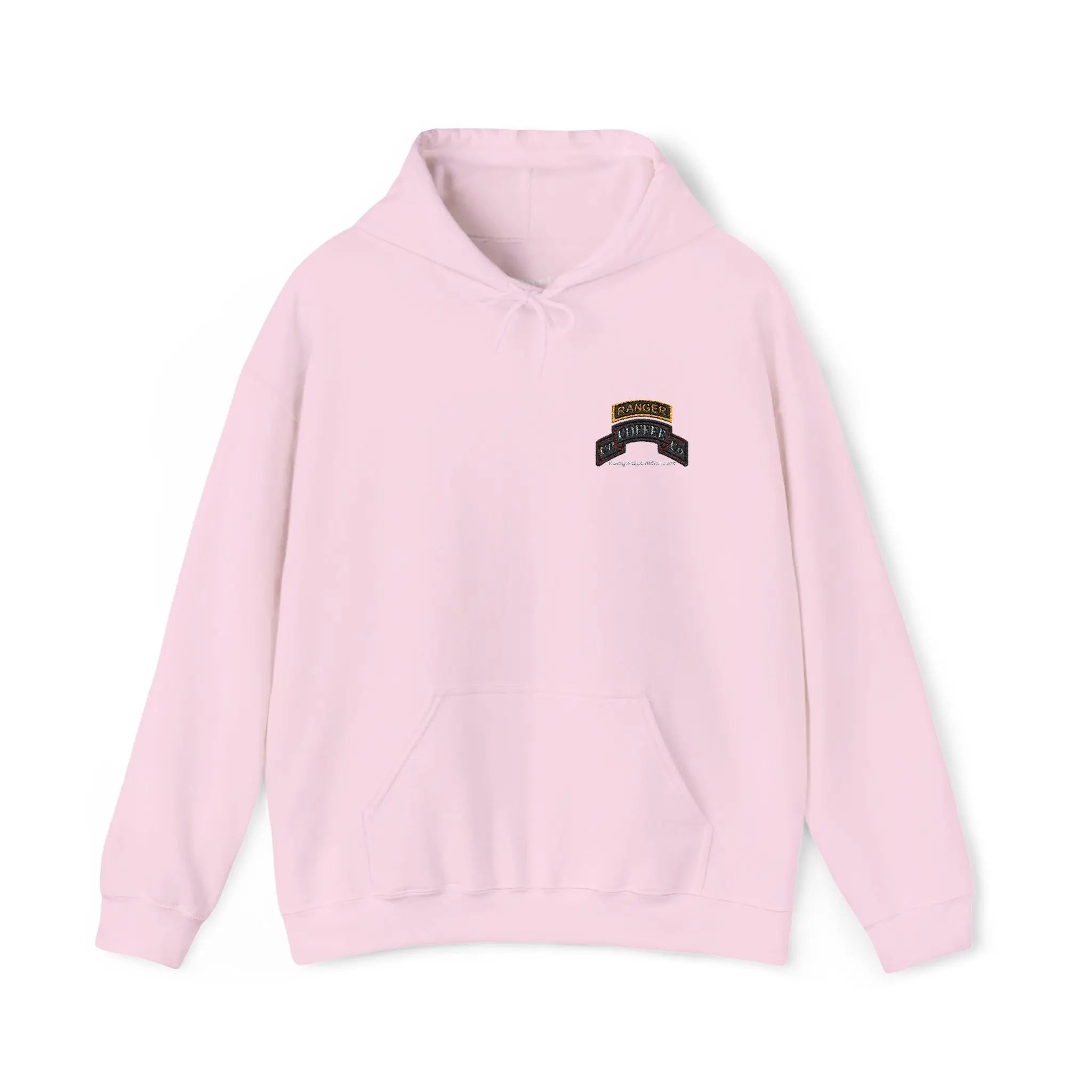 Ranger Up Coffee Embroidered Logo Hoodie