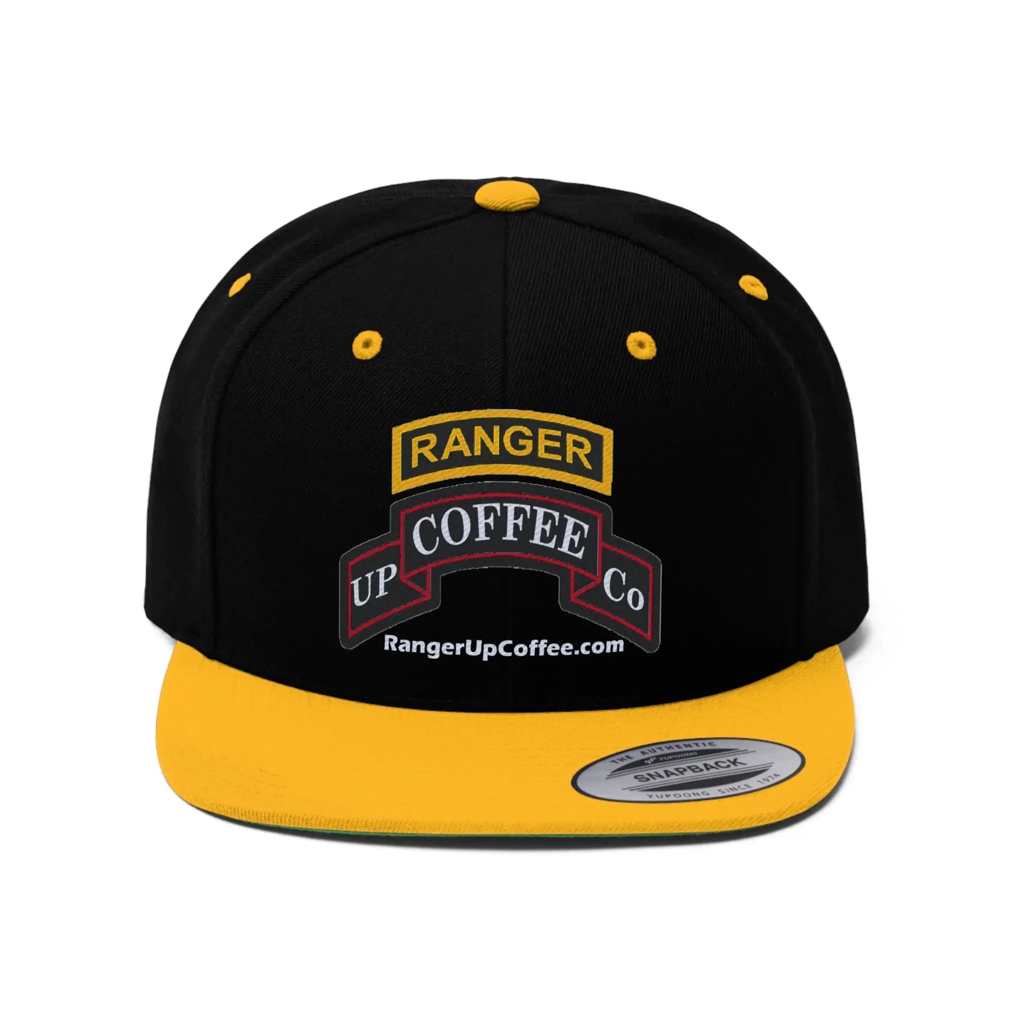 Ranger Up Coffee Flat Bill Hat Ranger Up Coffee