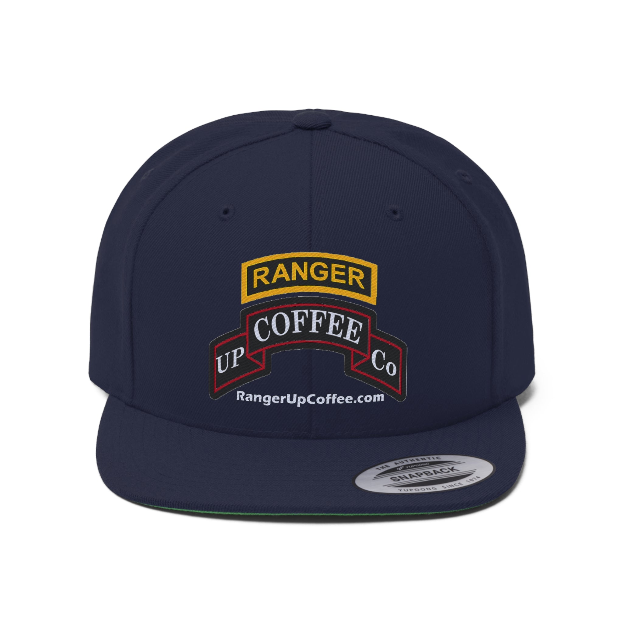 Ranger Up Coffee Flat Bill Hat Ranger Up Coffee