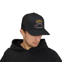 Ranger Up Coffee Logo Snapback Trucker Cap - Ranger Up Coffee