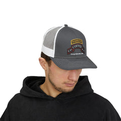 Ranger Up Coffee Logo Snapback Trucker Cap - Ranger Up Coffee