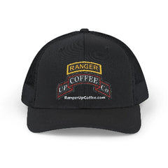 Ranger Up Coffee Logo Snapback Trucker Cap - Ranger Up Coffee