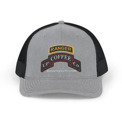 Ranger Up Coffee Logo Snapback Trucker Cap - Ranger Up Coffee