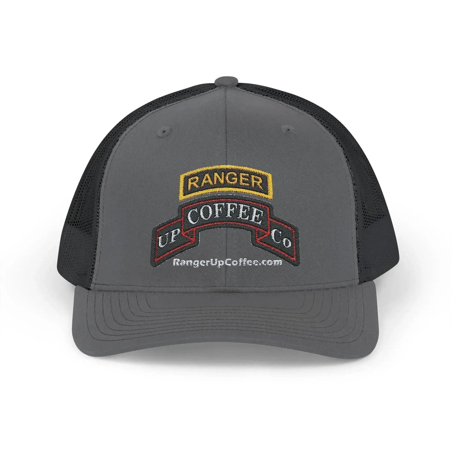 Ranger Up Coffee Logo Snapback Trucker Cap - Ranger Up Coffee