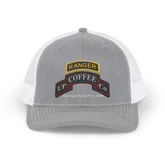 Ranger Up Coffee Logo Snapback Trucker Cap - Ranger Up Coffee