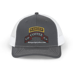 Ranger Up Coffee Logo Snapback Trucker Cap - Ranger Up Coffee