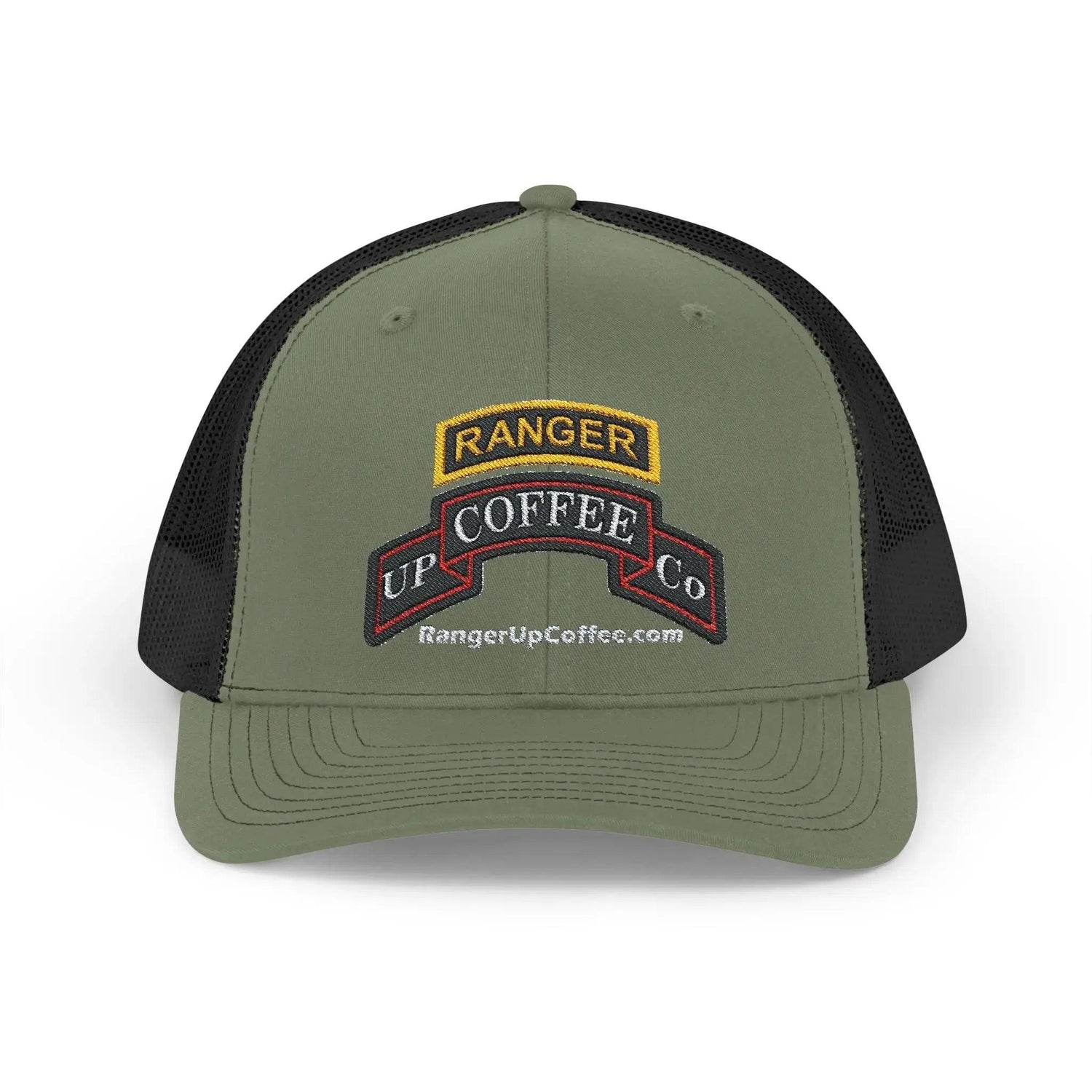 Ranger Up Coffee Logo Snapback Trucker Cap - Ranger Up Coffee