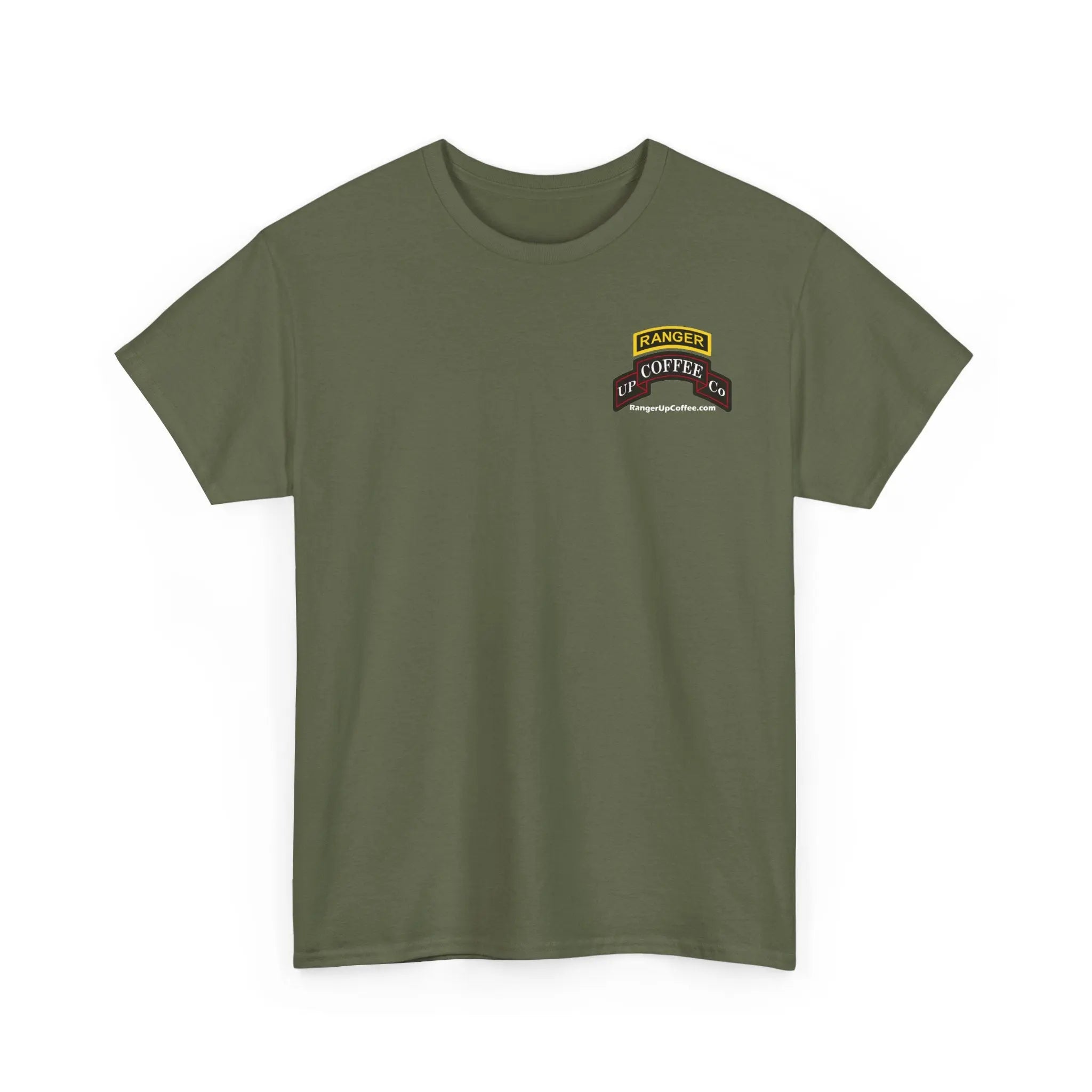 Ranger Up Coffee T-Shirt (Heavy Cotton)