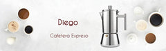 Stainless Steel Italian Coffee Maker Moka Pot - Ranger Up Coffee