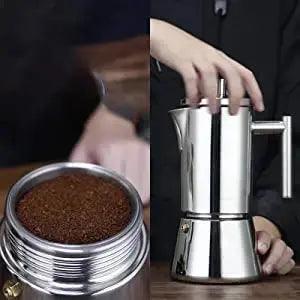 Stainless Steel Italian Coffee Maker Moka Pot - Ranger Up Coffee