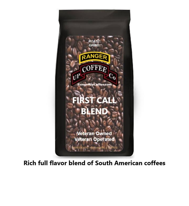 First Call Blend Coffee Ranger Up Coffee