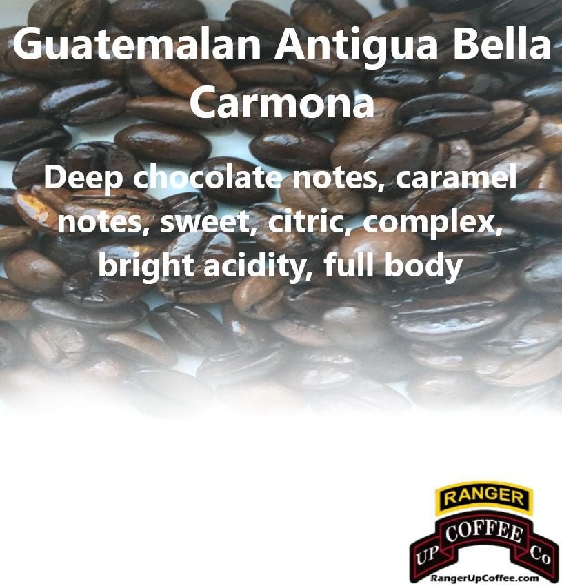 Guatemalan Antigua Bella Carmona Coffee Ranger Up Coffee