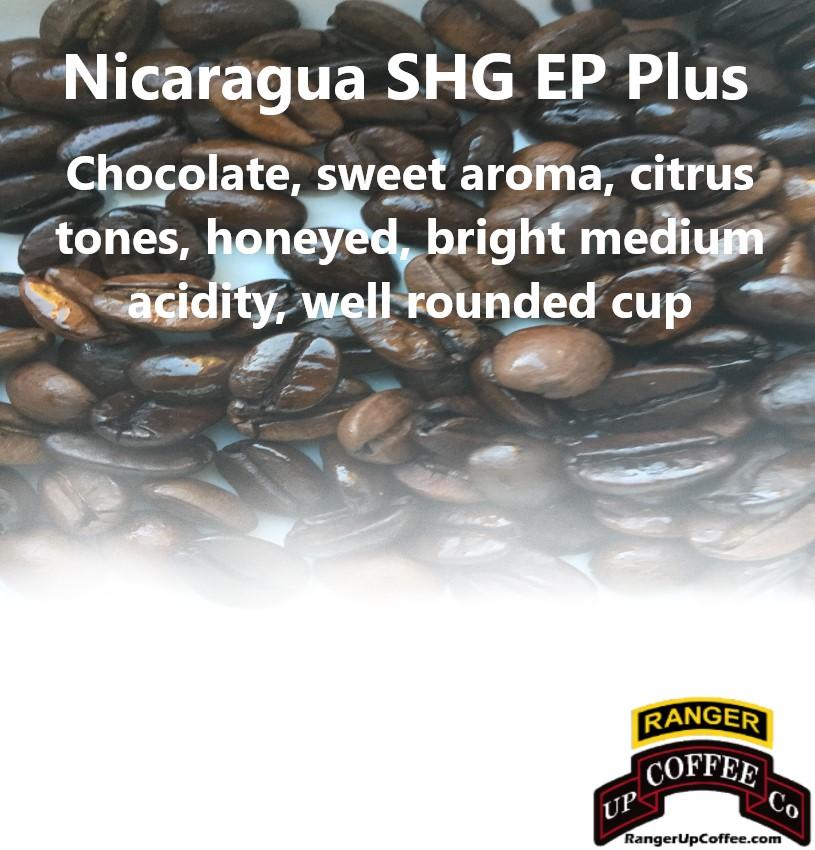 Nicaragua SHG EP Plus Coffee Ranger Up Coffee