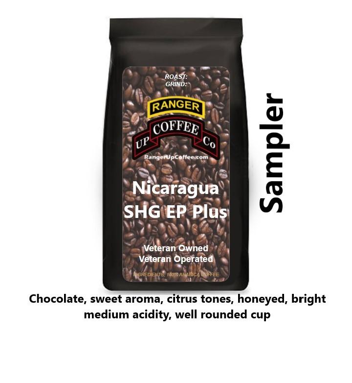 Nicaragua SHG EP Plus Coffee Sampler Ranger Up Coffee