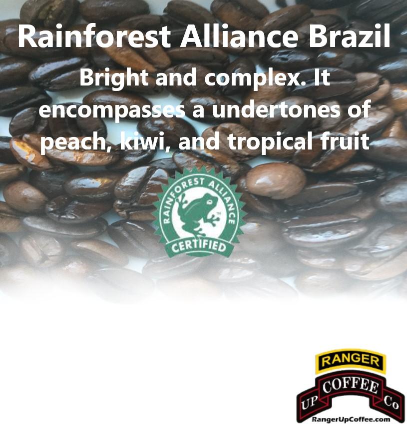 Rainforest Alliance Brazil Coffee Ranger Up Coffee