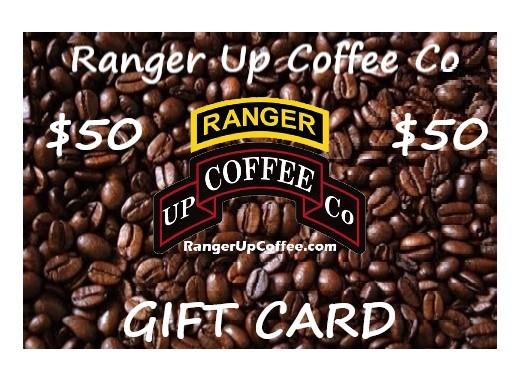 Ranger Up Coffee Gift Card Ranger Up Coffee