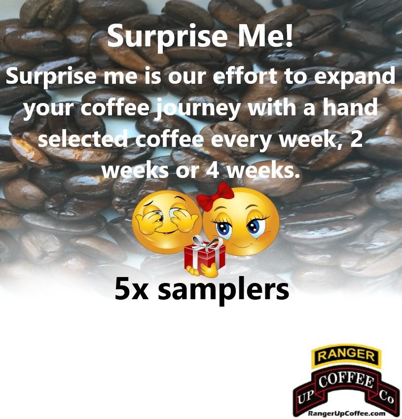 Surprise Me! 5 pack Sampler Ranger Up Coffee