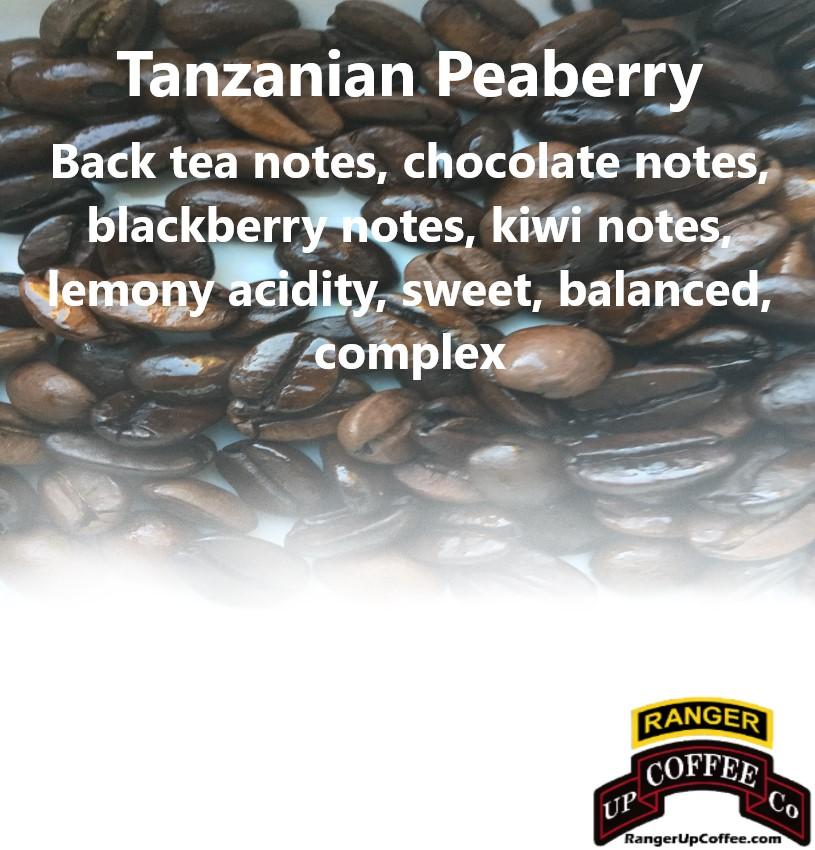 Tanzanian Peaberry Coffee Ranger Up Coffee
